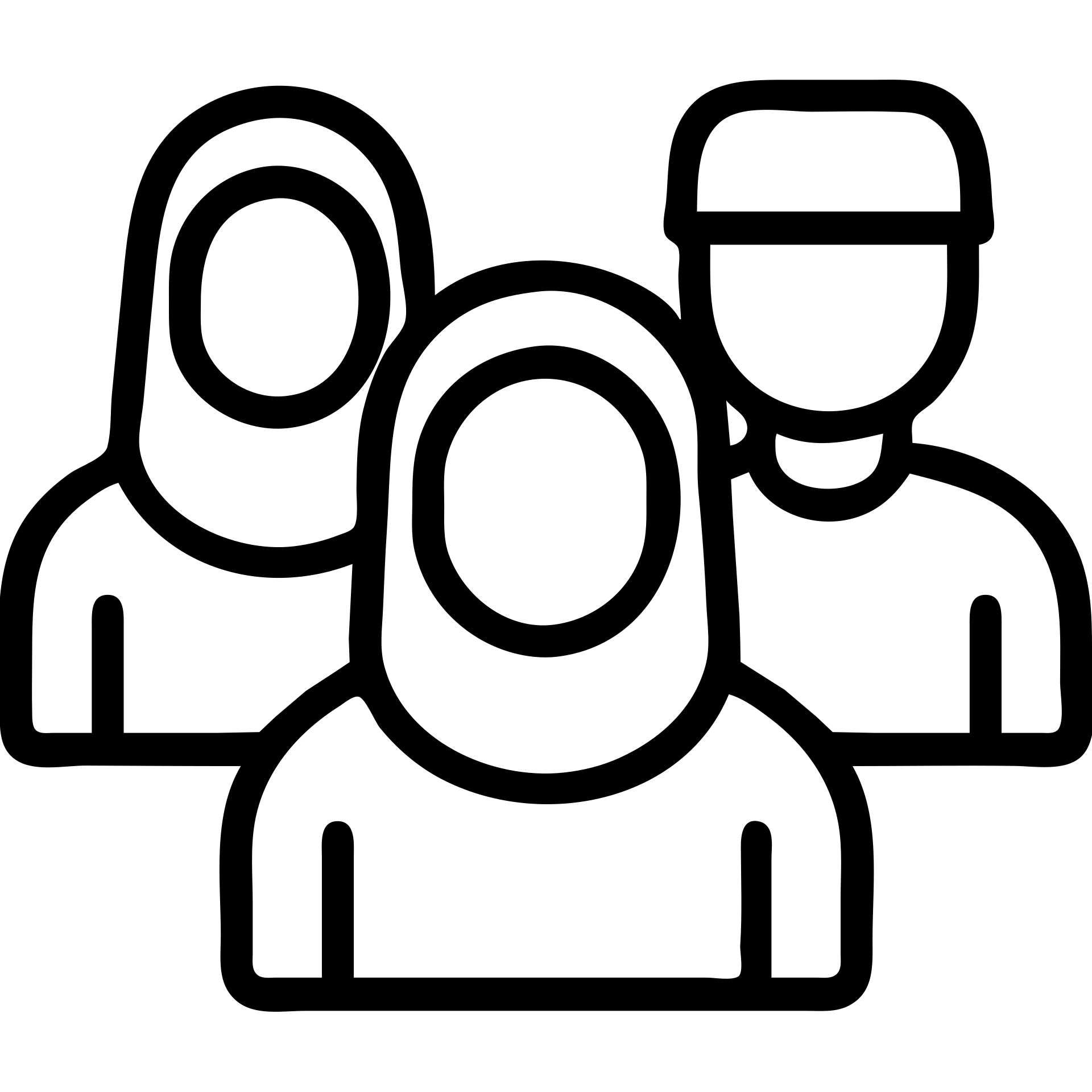 icon of a group of people with Islamic cultural attire such as hijabs and kufis, representing inclusivity, clean modern icon style, simple shapes, no text emoji