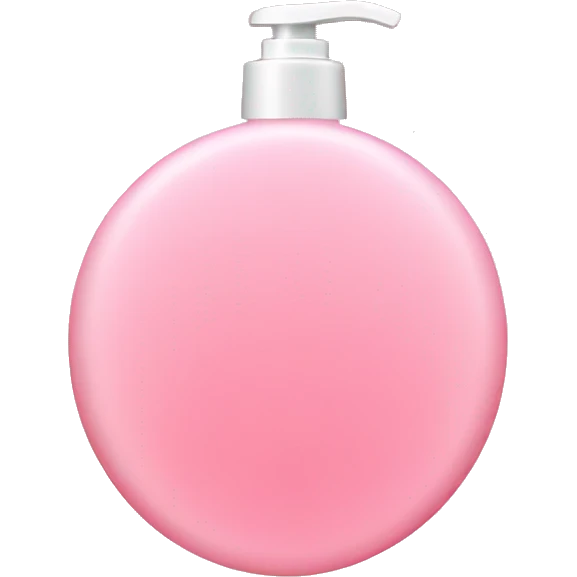 Light pink shower gel emoji