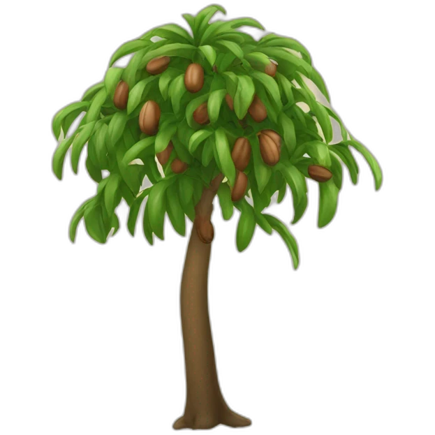 Coco bean tree emoji