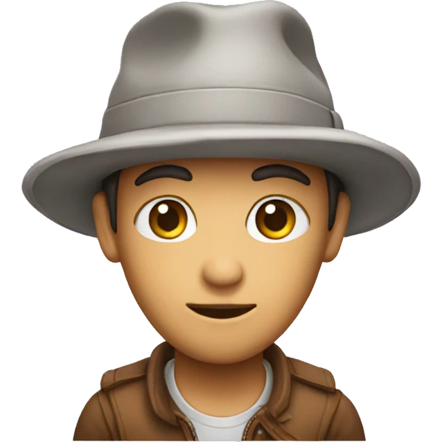 ET com chapéu emoji