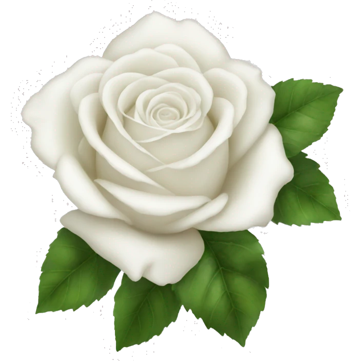 White roses emoji