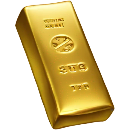 Gold bar emoji