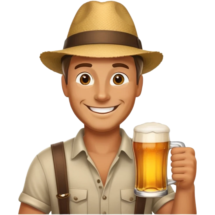 men with beer emoji