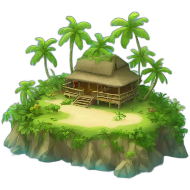 Île paradisiaque emoji