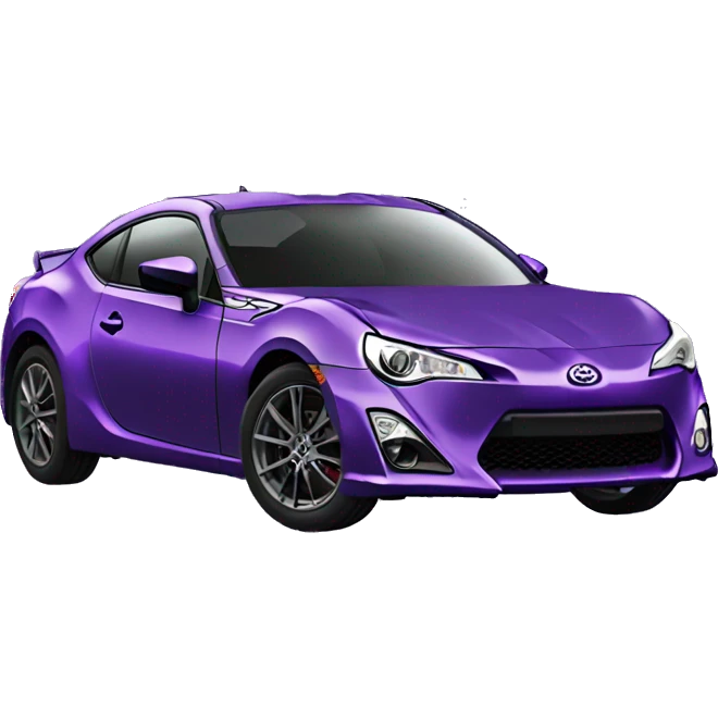 purple toyota gt86 emoji
