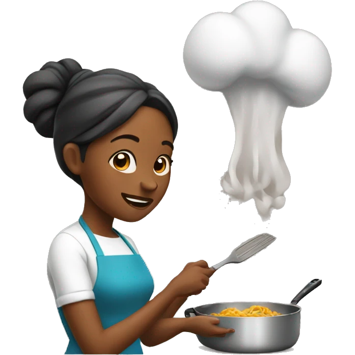 woman cooking emoji