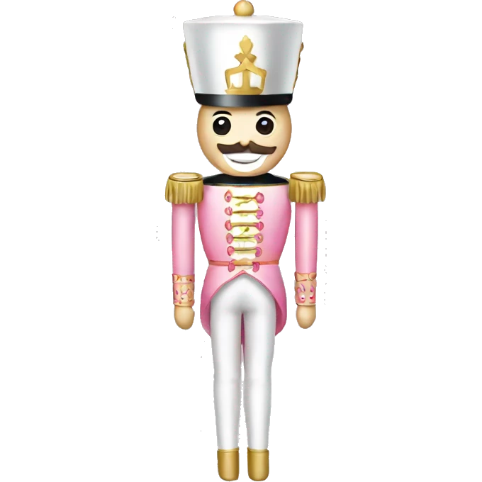 light pink nutcracker emoji