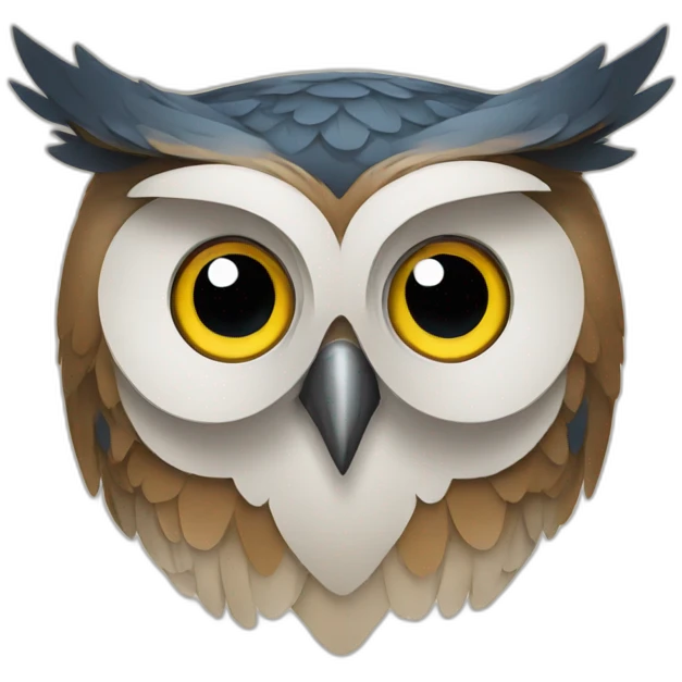 Owl-logo emoji