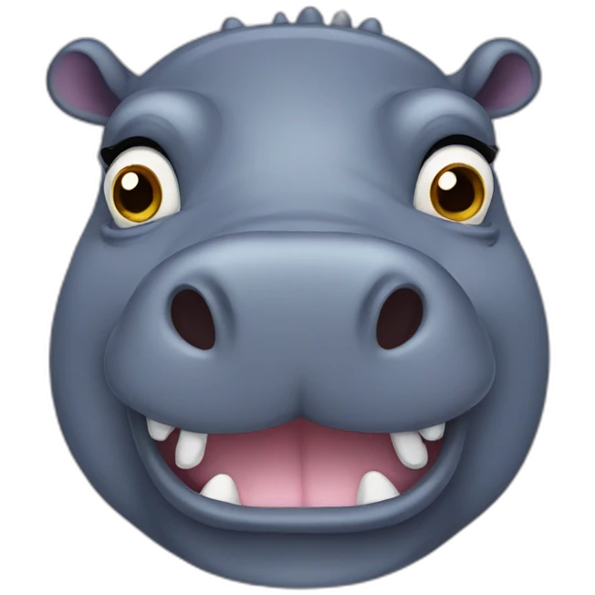 hippo emoji