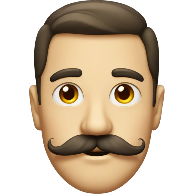 Mustache emoji