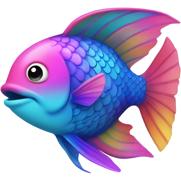 Gay fish emoji