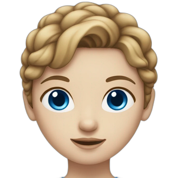 girl-character-with-white-skin,-brown-hair-and-blue-eyes emoji