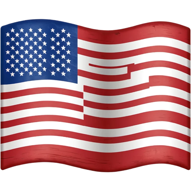 upside down American flag emoji
