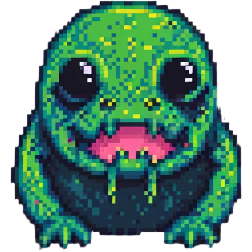 Slime monster emoji