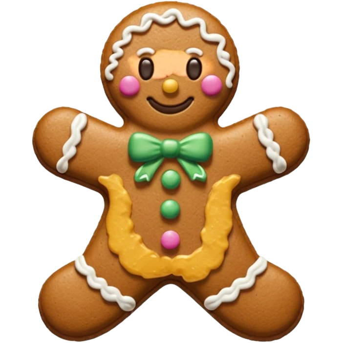 gingerbread emoji