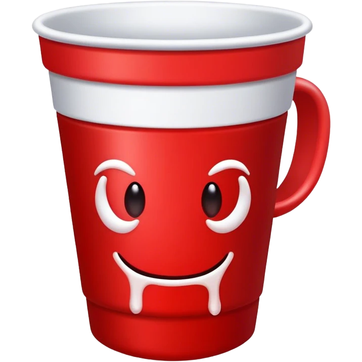Big bad blood cup emoji