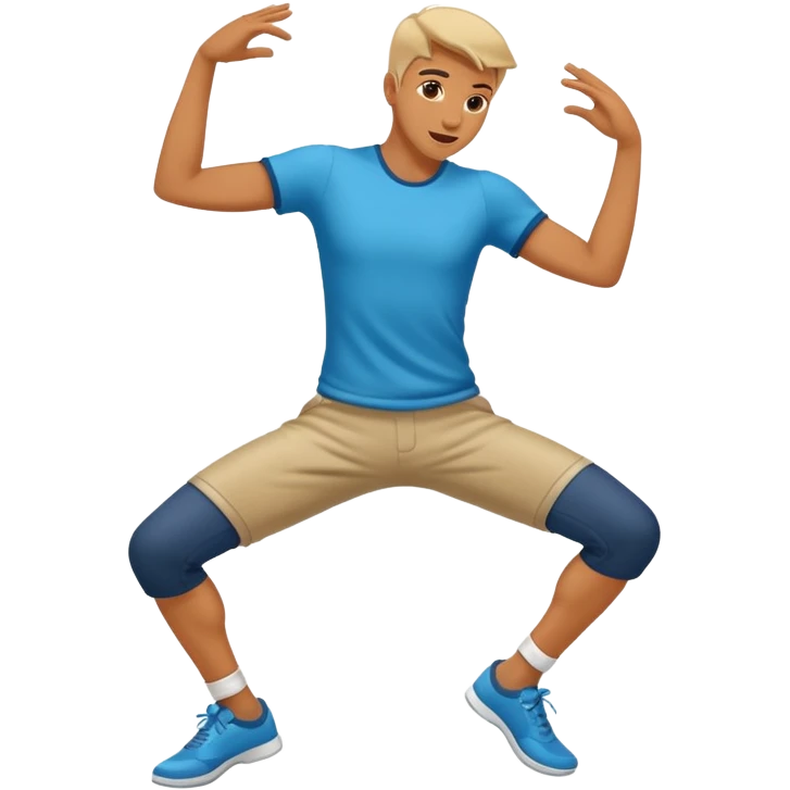 Stanky leg dance move emoji