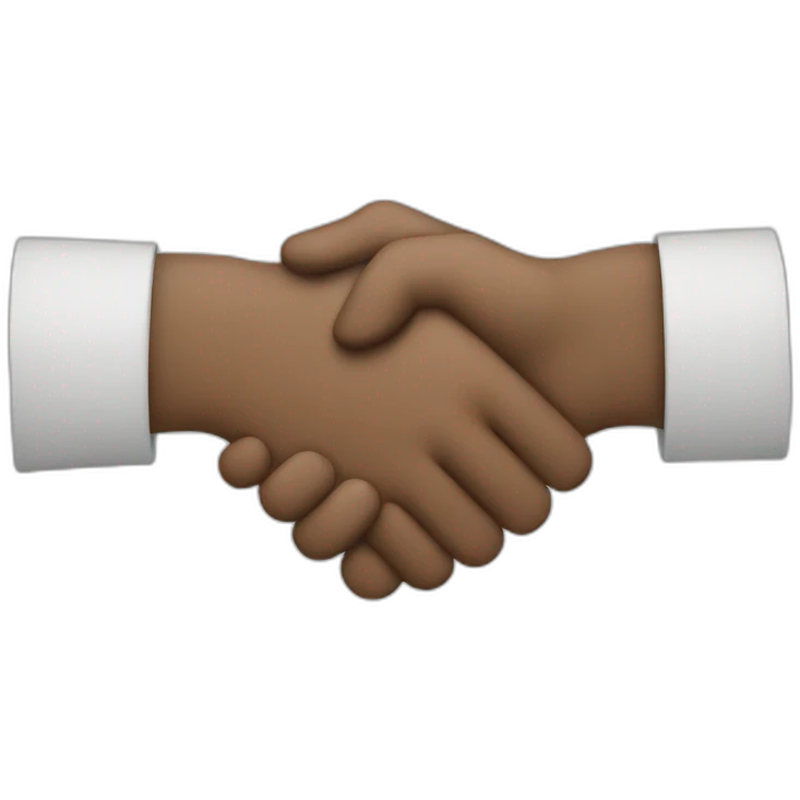 hand shake emoji