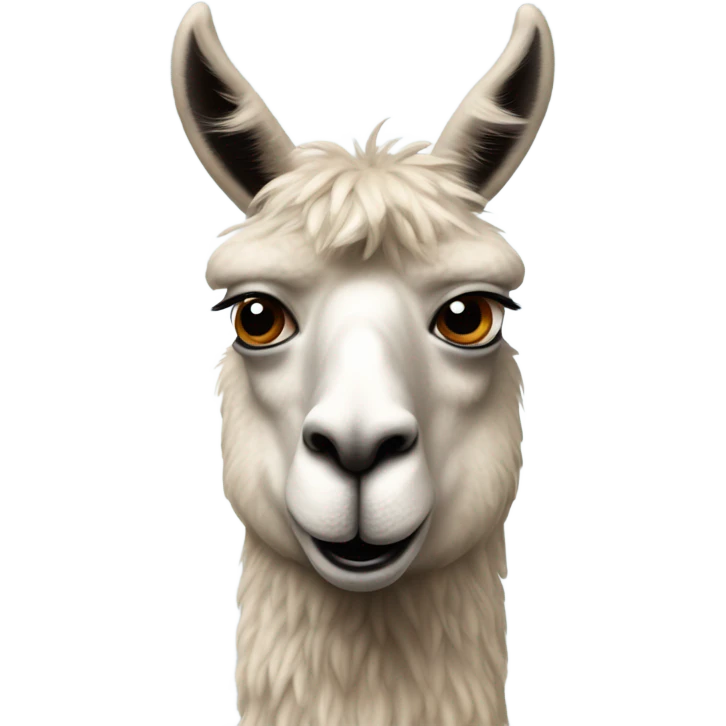 upset lama emoji