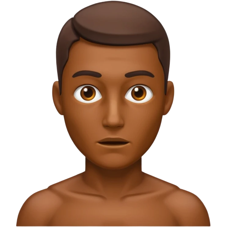 bronze opaque male identity crisis emoji