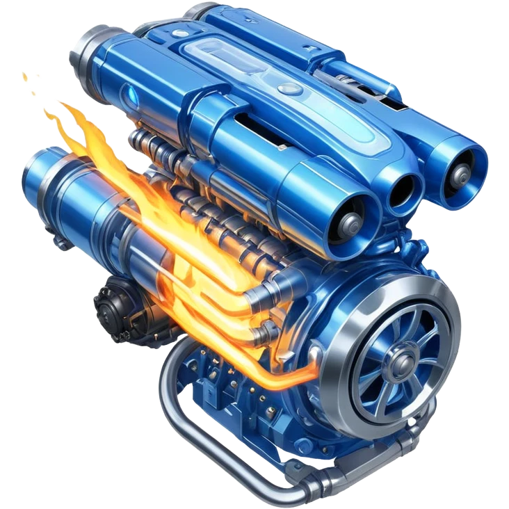 sorayama plasma engine fire emoji