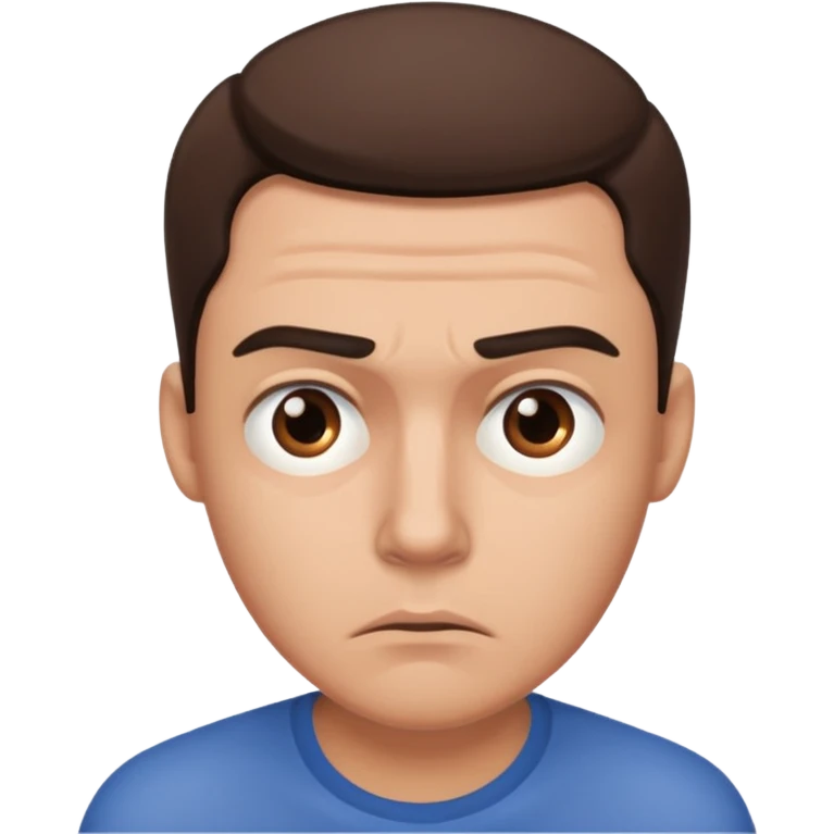 Overwhelmed man emoji