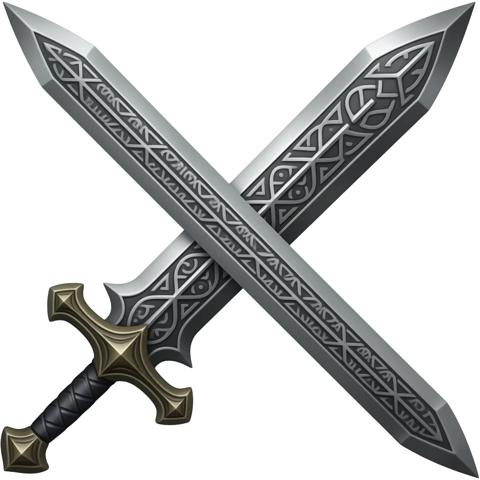 меч Зульфикара который с двумя кончиками emoji