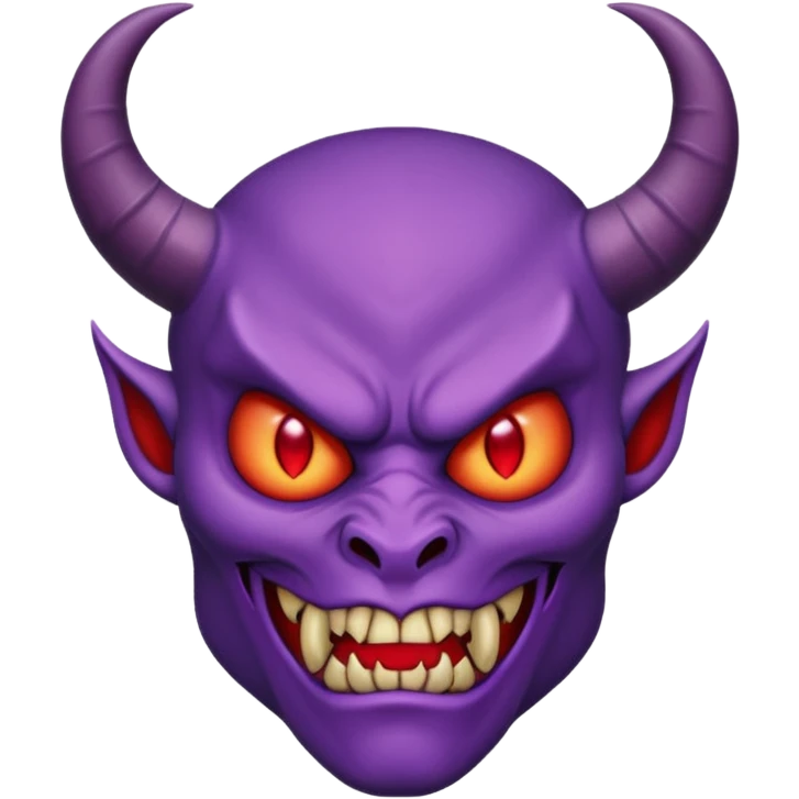 diablo morado emoji