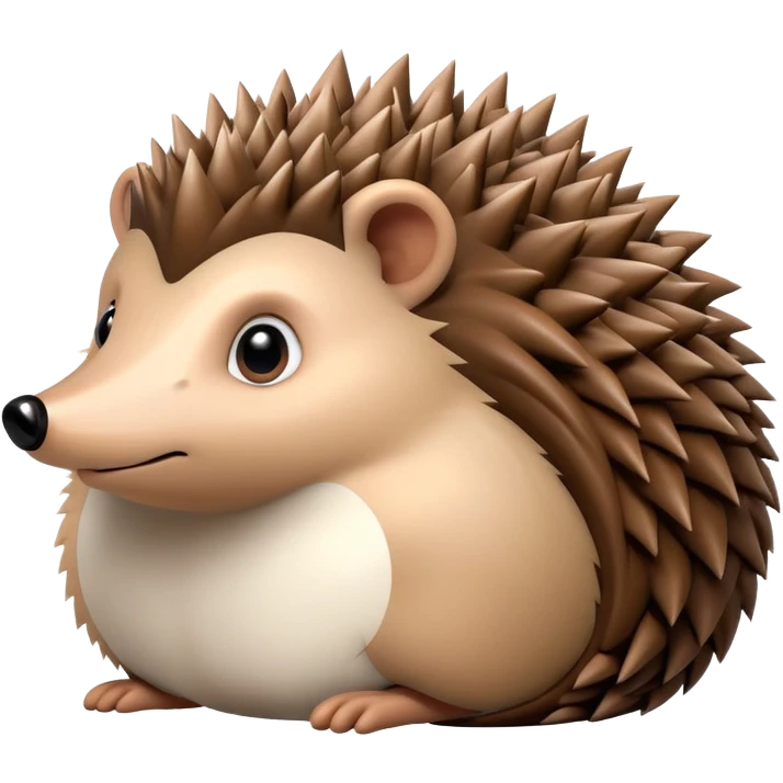 scared hedgehog emoji