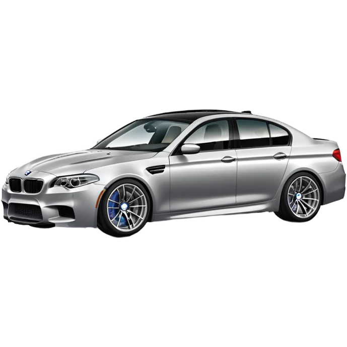 BMW M5 sports car emoji