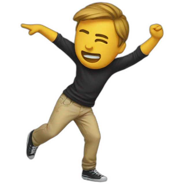 emoji dab emoji