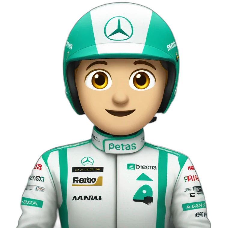 Mercedes Petronas Formula One emoji