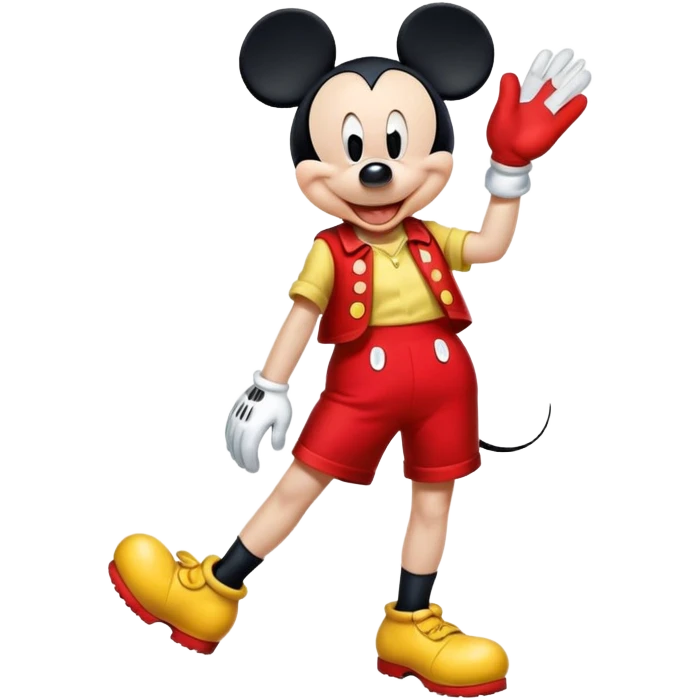 Mickey Mouse emoji