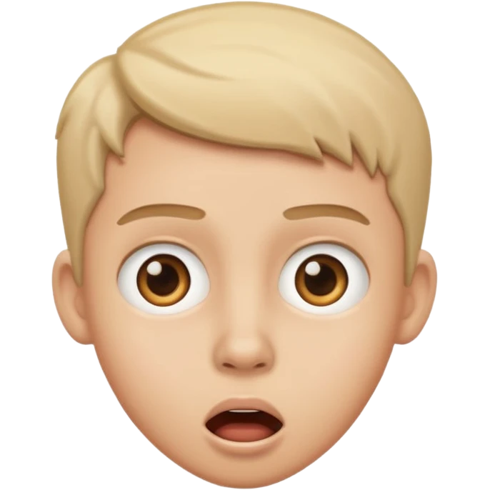 Make it with this 🫩 and its face close up emoji