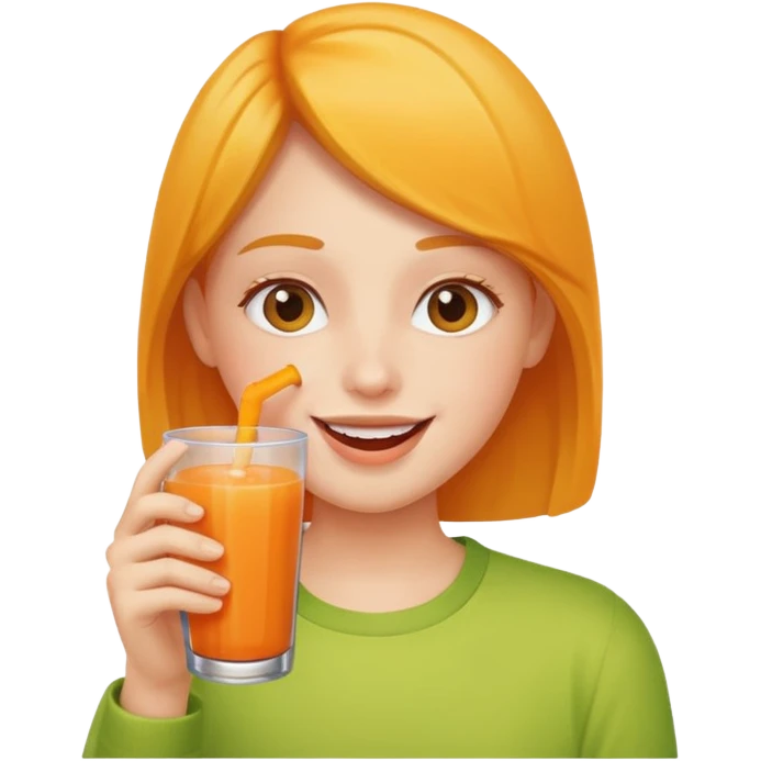 PERSON HAVING JUICE emoji