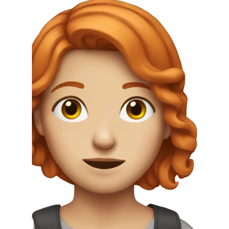 a redhead emoji