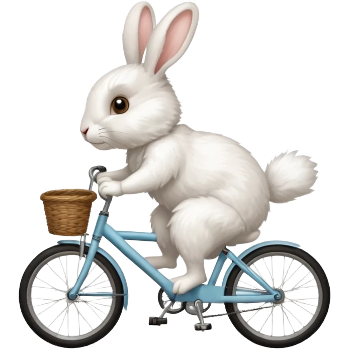Rabbit is riding  emoji