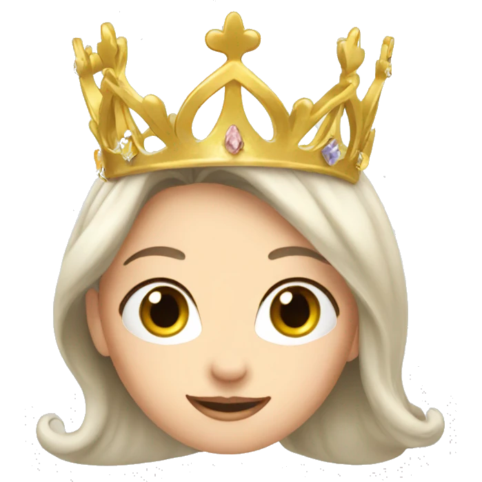Princess tiara emoji