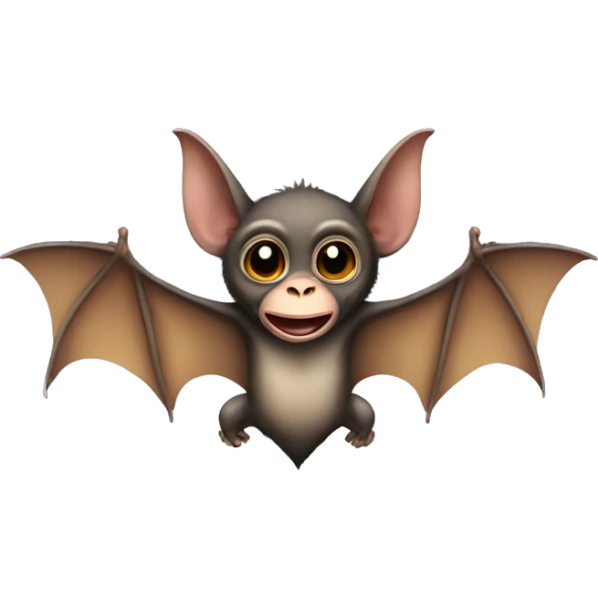 monkey bat emoji