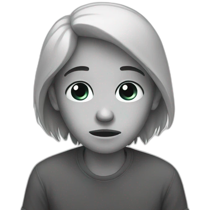 Triste emoji