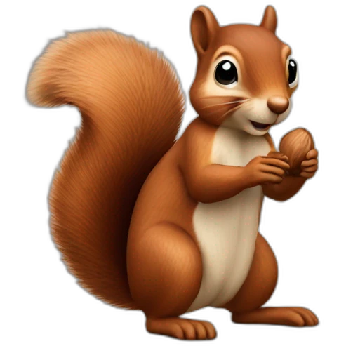 squirrel nuts emoji