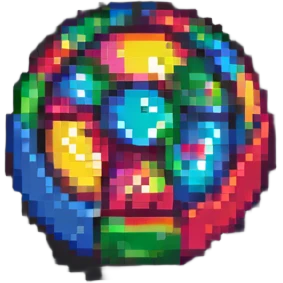 candy pixel art emoji
