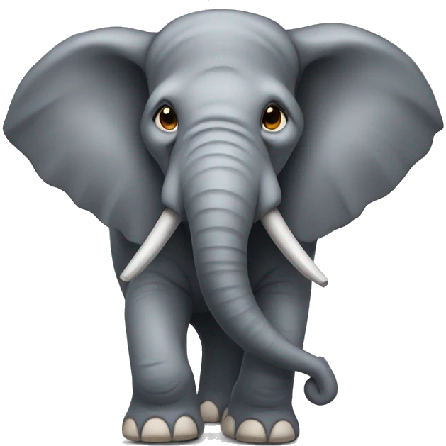 strong elephant emoji