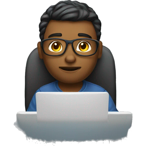 software developer writing code emoji