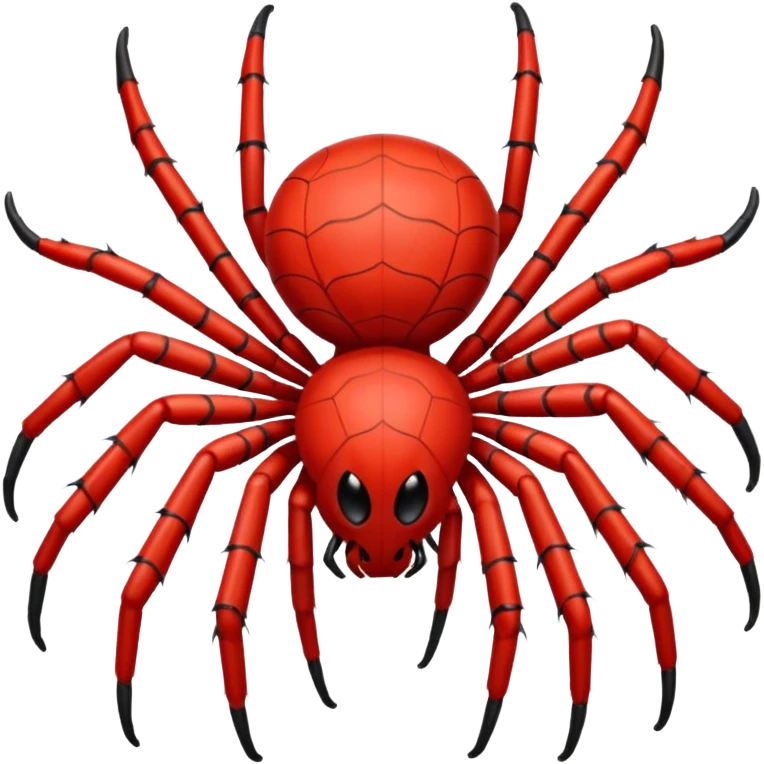 🕷️ красный emoji