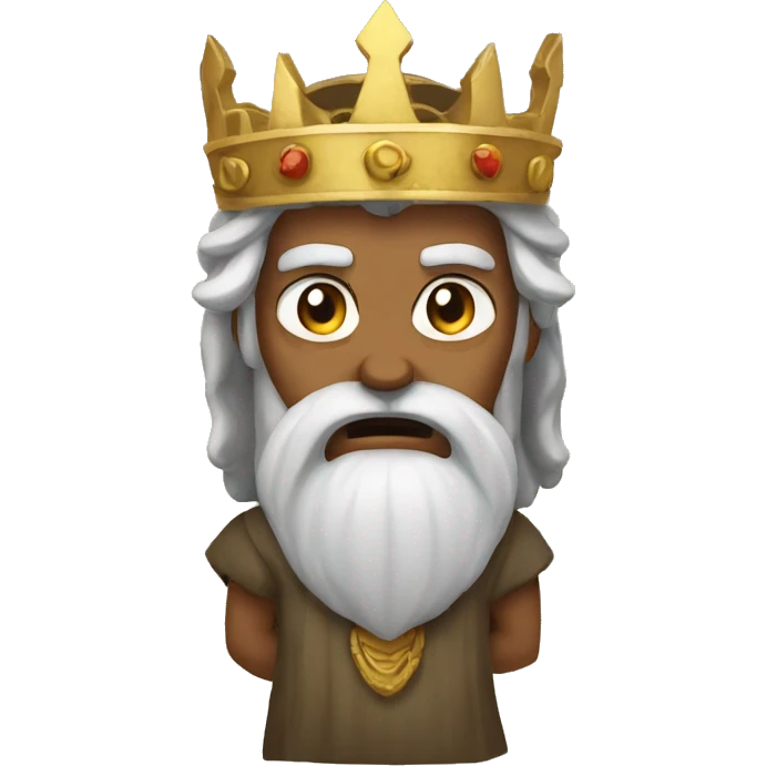 angry israelite king emoji