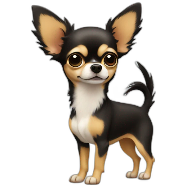 Chihuahua long fur emoji