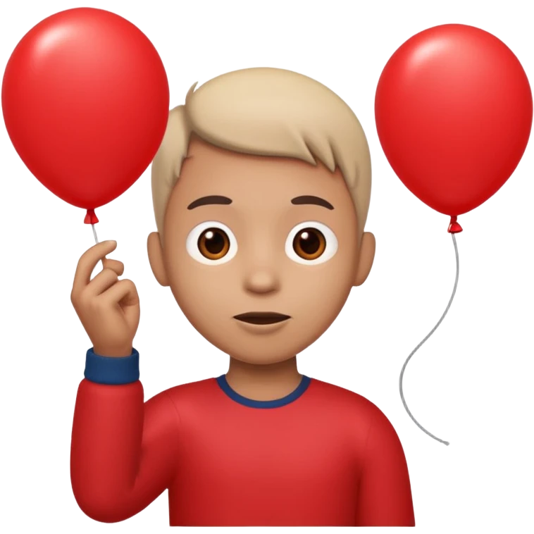 Balloon Float with Cartoon Character emoji