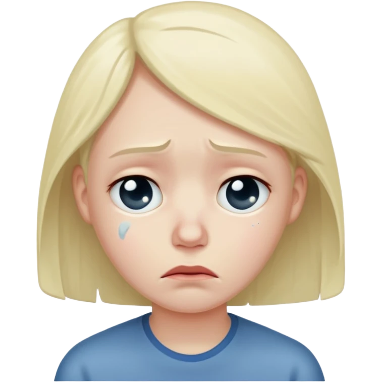 Triste emoji