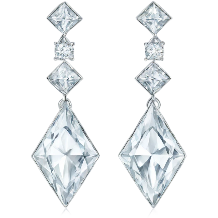 Earrings DIAMOND emoji